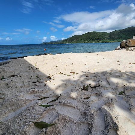 Duplex En Bord De Mer Fare Tahitea Pension Taputapuapea Exteriör bild
