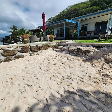 Duplex En Bord De Mer Fare Tahitea Pension Taputapuapea Exteriör bild