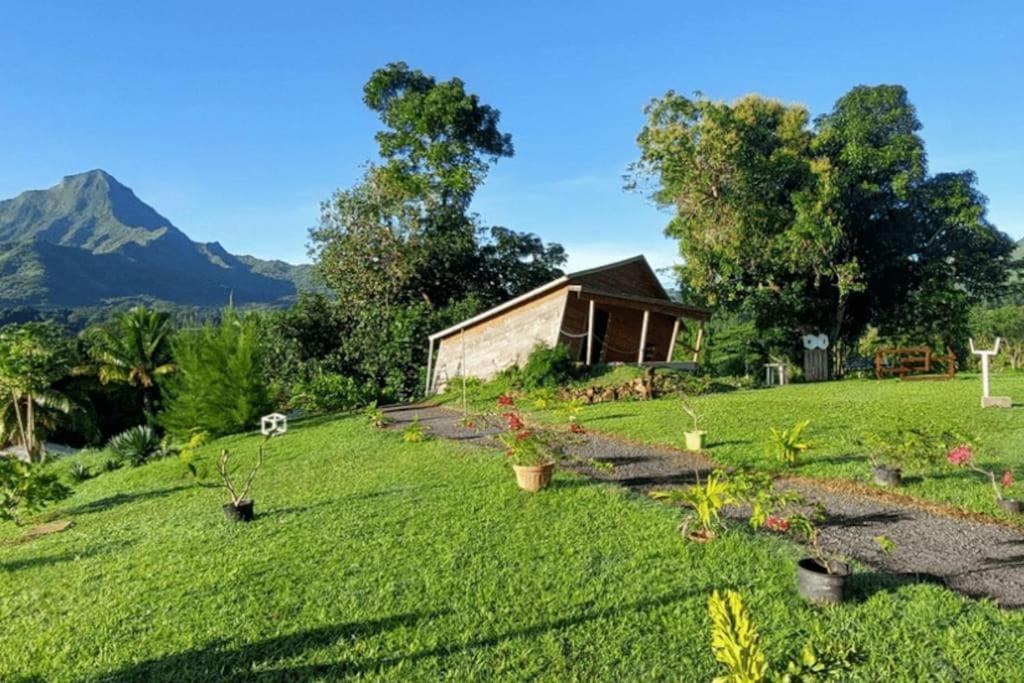 Duplex En Bord De Mer Fare Tahitea Pension Taputapuapea Exteriör bild